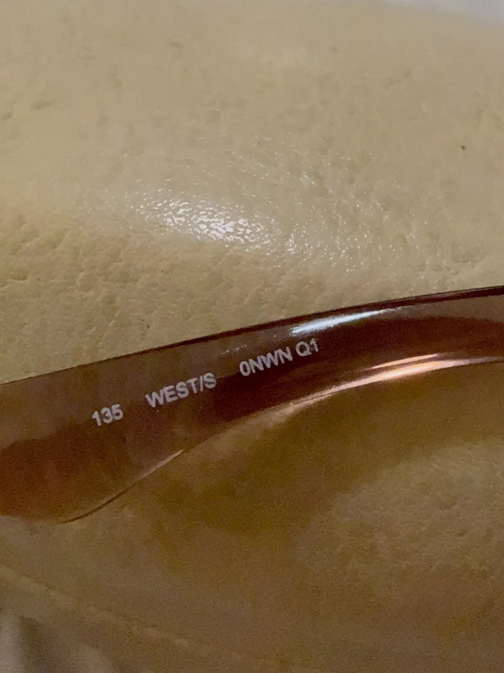 Jimmy Choo Translucent Pink Brown Gradient Sunglasses